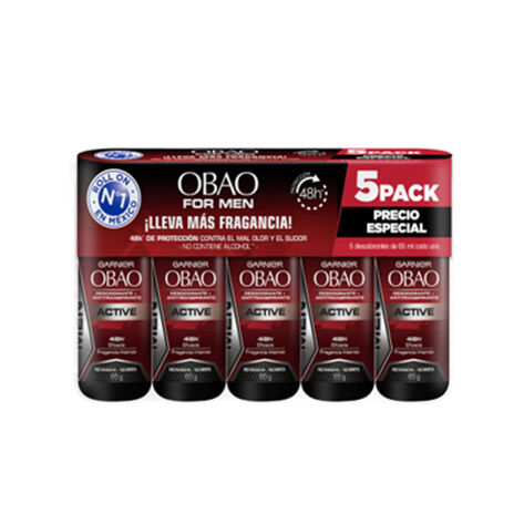 Desodorante para Caballero Active Obao 5 / 65 g