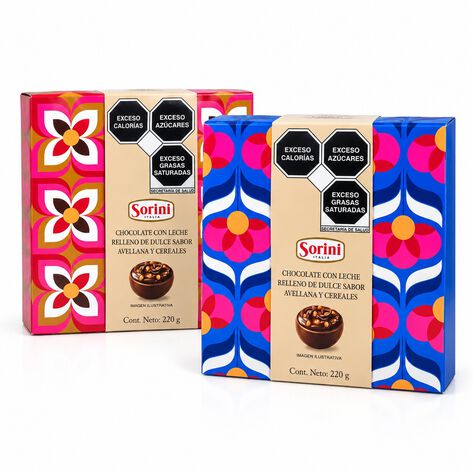 Chocolates Surtidos Relleno con Avellana Agata Sorini 220 g