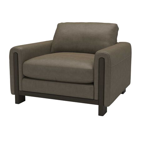 Sillon De Piel York Taupe Members Choice