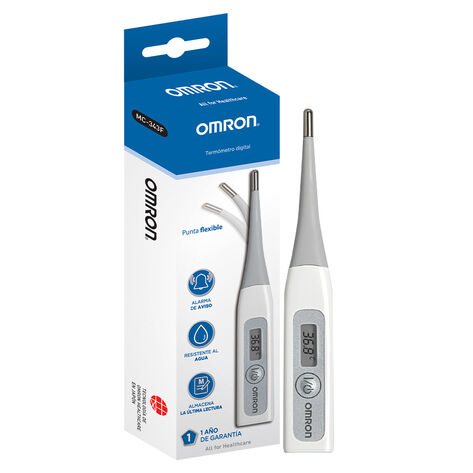 Term&oacute;metro Digital Punta Flexible Omron MC-343F-E4