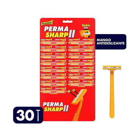 Rastrillo Permasharp Gillete 30 pzas