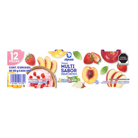 Yoghurt Batido Multisabor Alpura 12/120g
