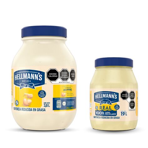 Mayonesa Real Hellmann's 3.8 L + 1.9 L