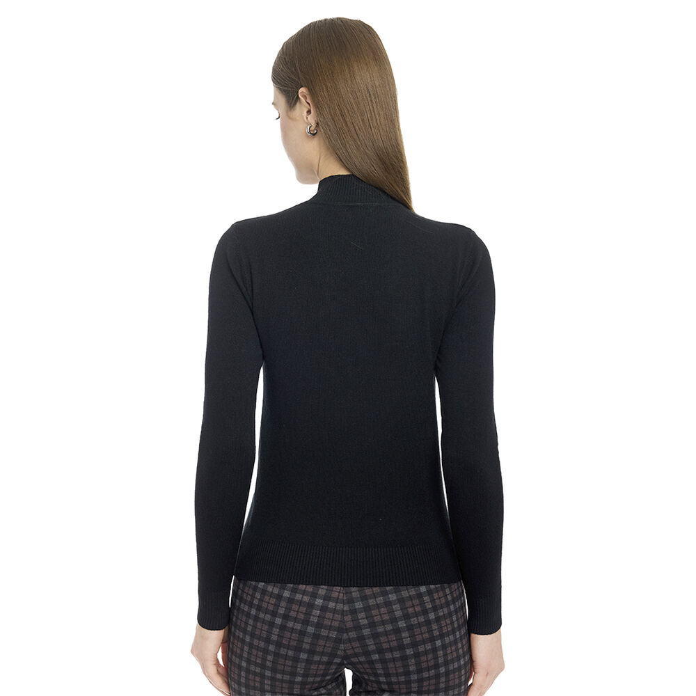 Sueter tejido negro talla EG Nine West image number 1