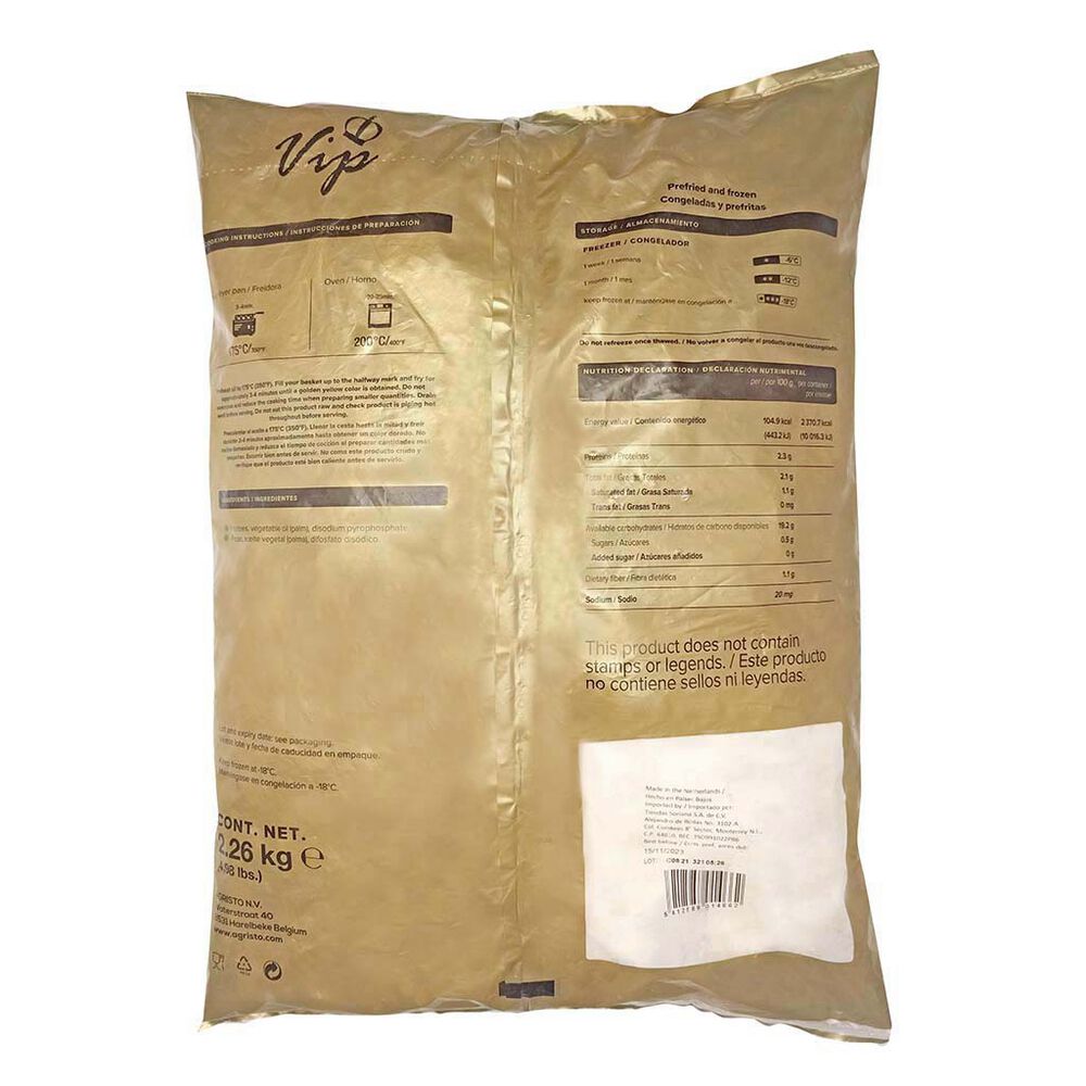 Papa Corte Recto Vip 6/2.2 Kg image number 2