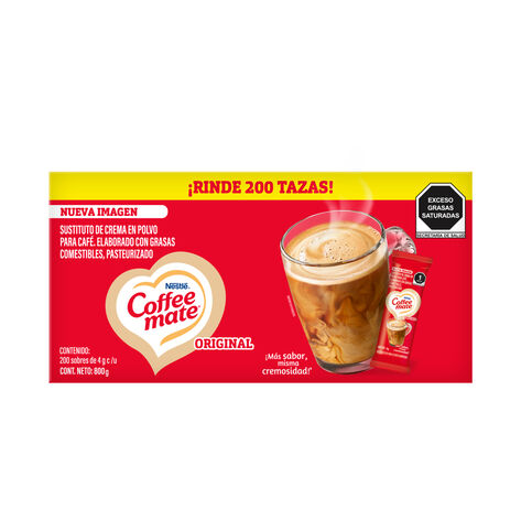 Sustituto de Crema en polvo para Caf&eacute; Coffee Mate 200 sobres