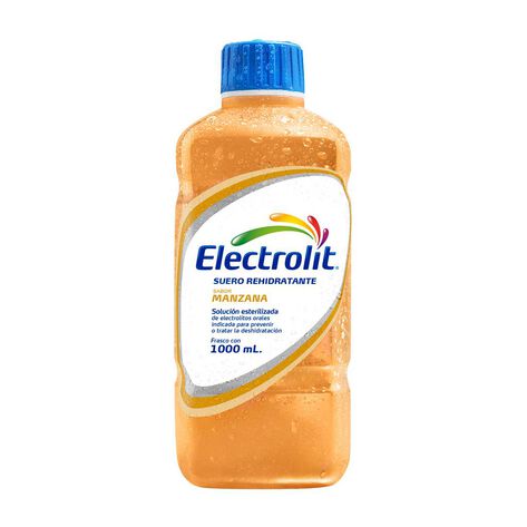 Electrolit manzana sol c/1 lt