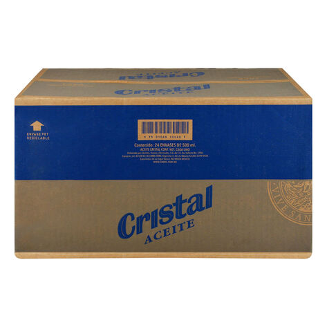 Aceite Vegetal Cristal 24/500 ml