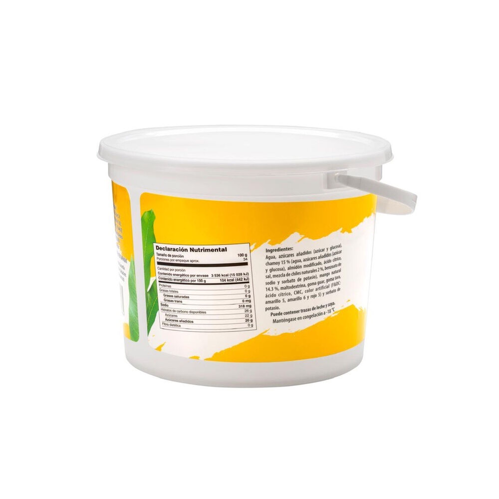 Nieve de Agua Mango chamoy M.CH. 4.7 L image number 1