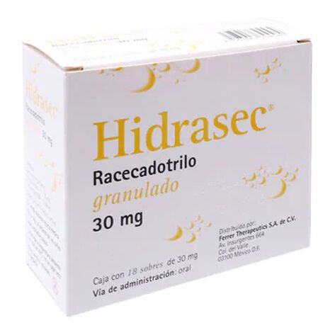 Hidrasec 30 mg Granulado Oral 18 Sobres