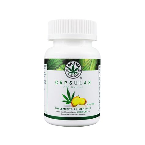 CBD life farma 5 mg con 30 capsulas