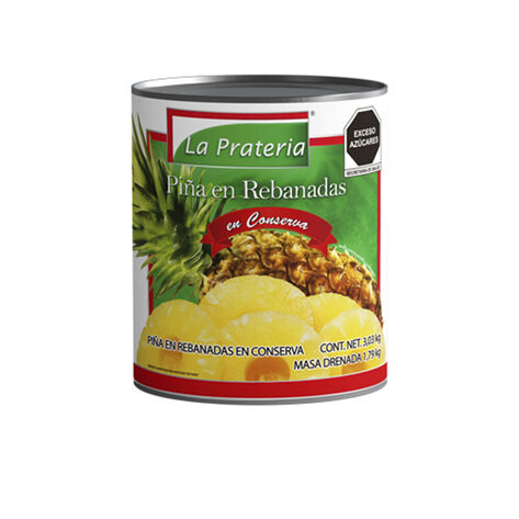 Pi&ntilde;a en Rebanadas La Prateria 3 Kg