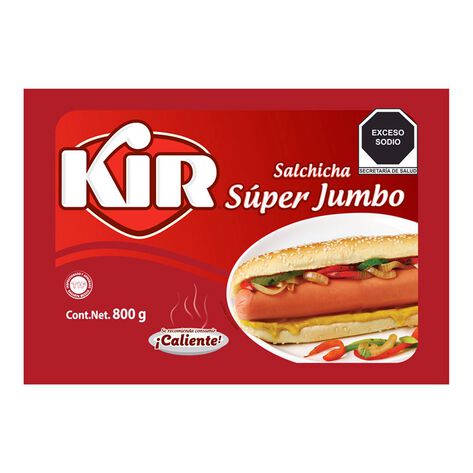 Salchicha de Res Jumbo Kir 800 g