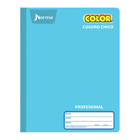 4 Pack Cuaderno Cosido Profesional Norma Color 360 RY 100H