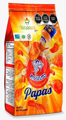 Papas Fritas con Miguelito Naturasol 500 g