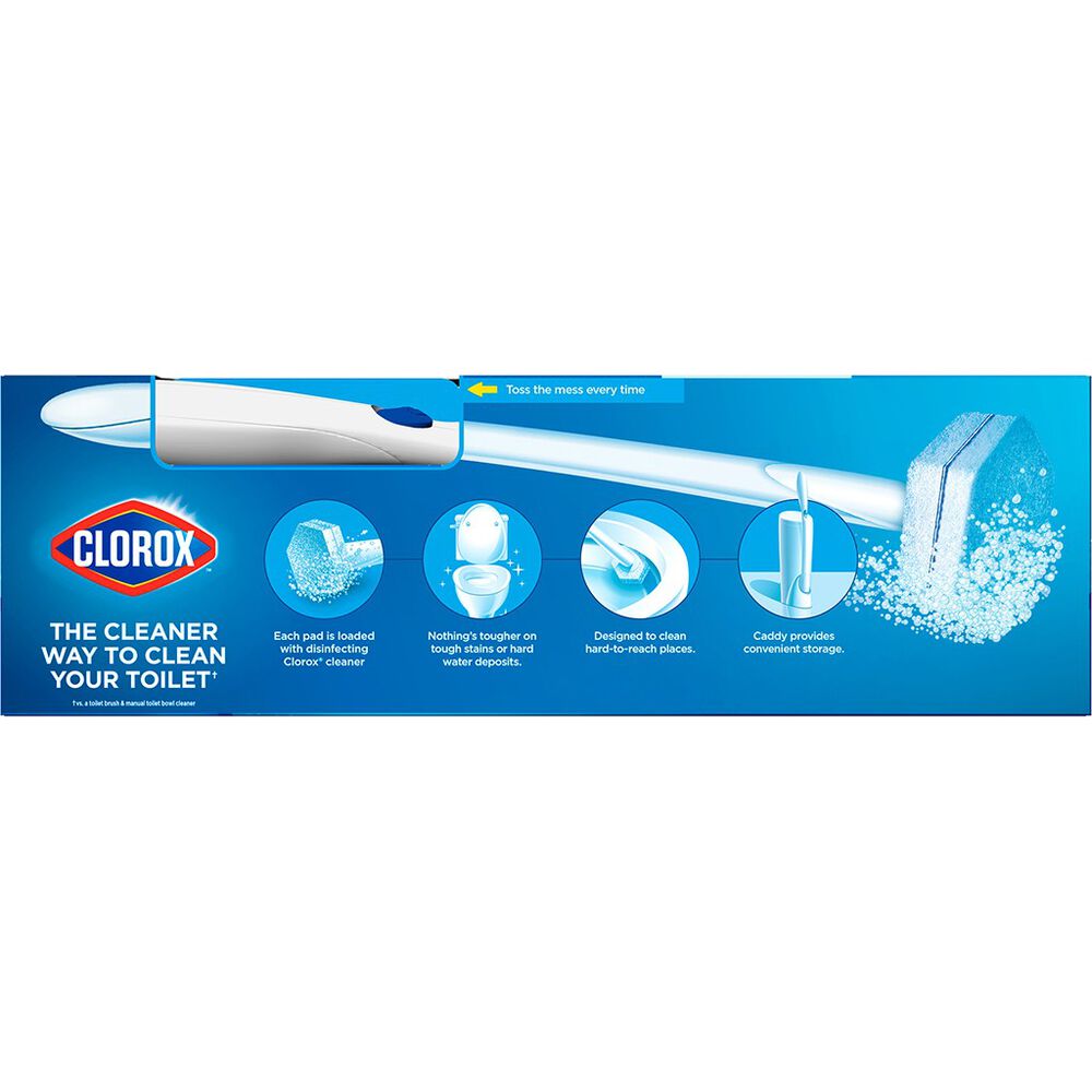Kit Limpiador Toilet Wand Clorox 3 Pzas image number 1