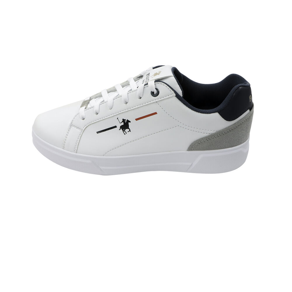 Tenis Casual Polo Club Blanco Caballero image number 1