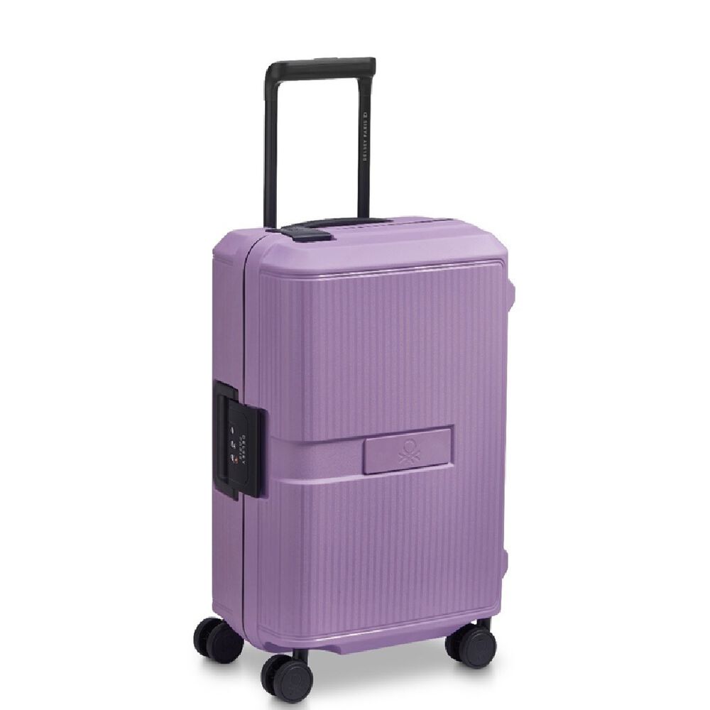 Maleta r&iacute;gida 55 cm Lavanda Benetton image number 1