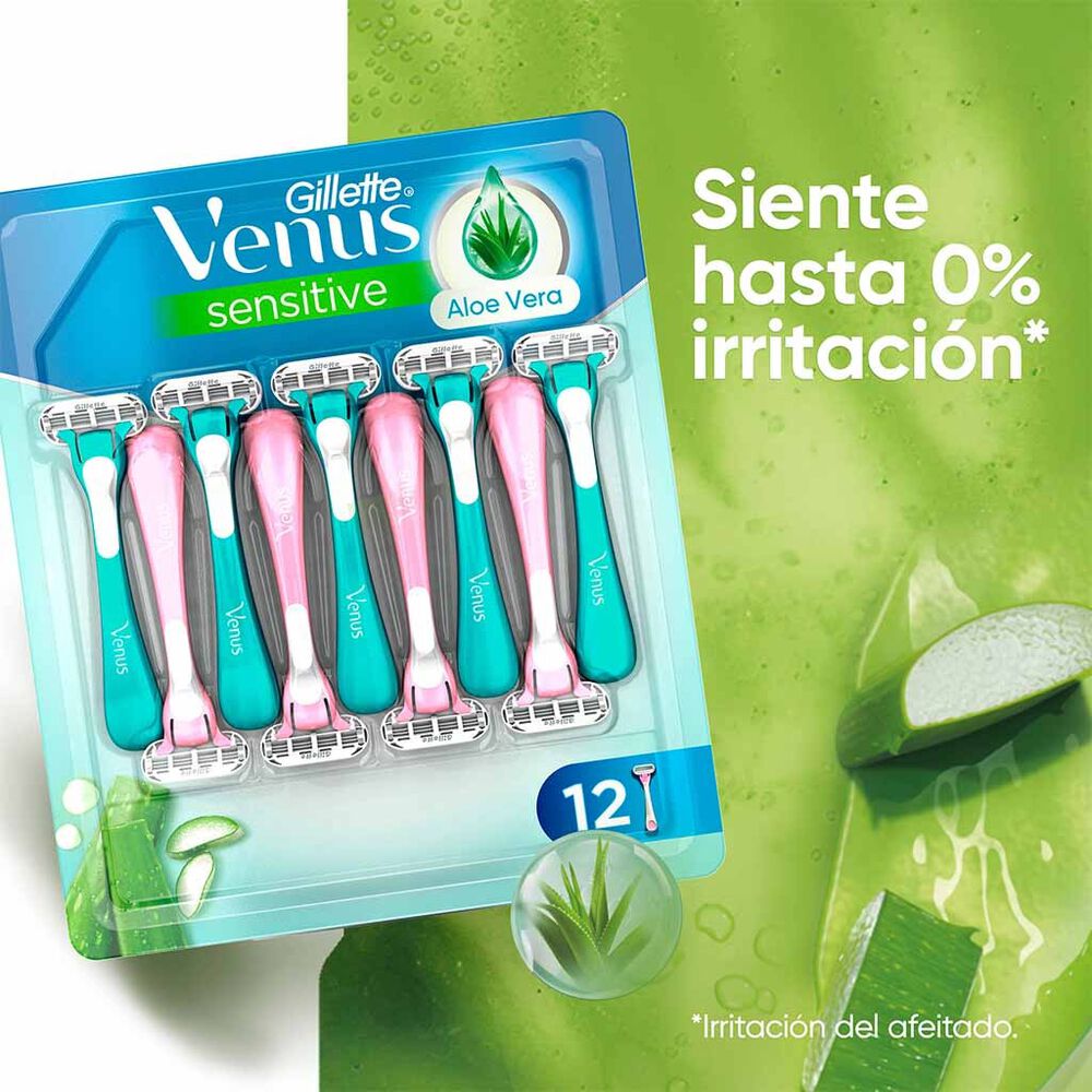 Rastrillo Para Dama Venus  12 pzas image number 2