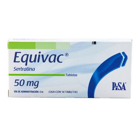 Equivac 50 mg 14 Tab Clorhidrato De Ser