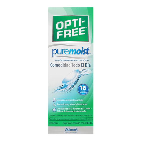 Opti Free Pure Moist Sol 300 Ml