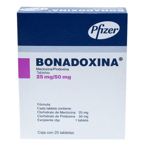 Bonadoxina 50/25mg Tab 25