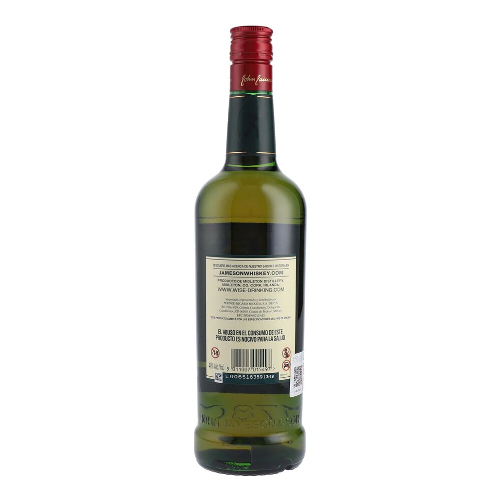 Whisky Jameson Estandar Irlandes 750 ml image number 1