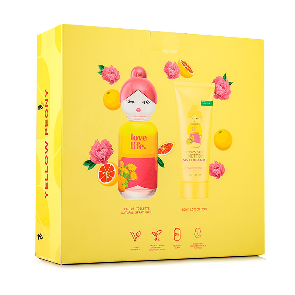 Estuche para Dama Benetton Sisterland Yellow Peony image number 2