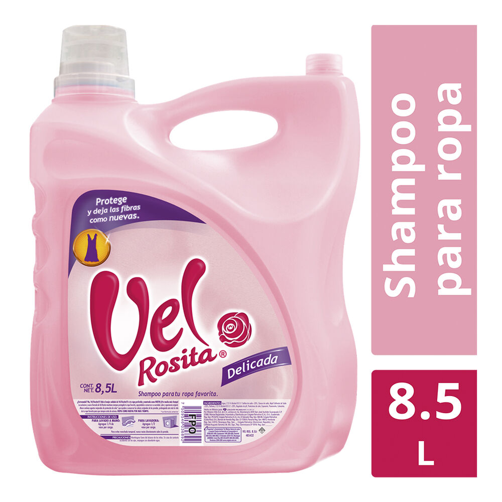 Shampoo para Ropa Fina Vel Rosita  8.5 L image number 2
