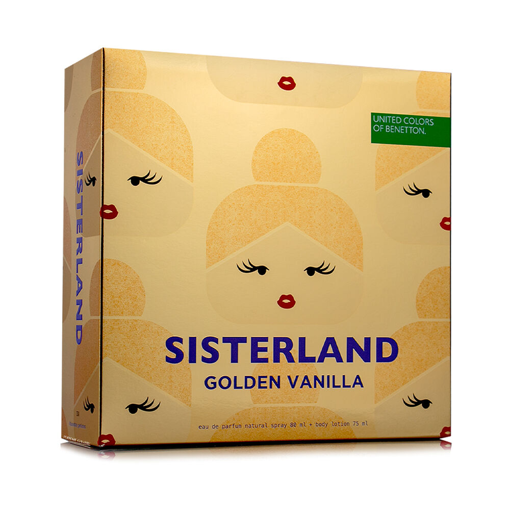 Estuche para Dama Benetton Sisterland Golden Vainilla image number 3