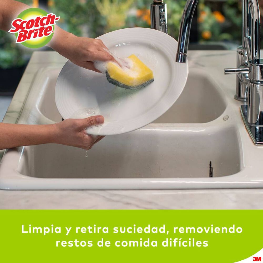 Fibra Esponja Scotch Brite 5 pzas image number 2