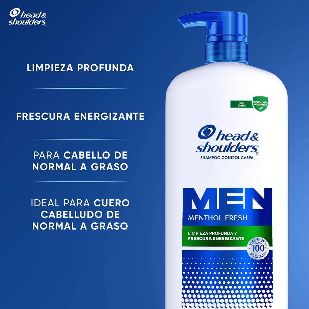 Shampoo Menthol Fresh Head&Shoulders 1.19 L image number 1