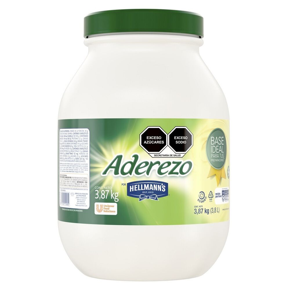 Aderezo de Mayonesa Hellmann's 3.87 Kg image number 1