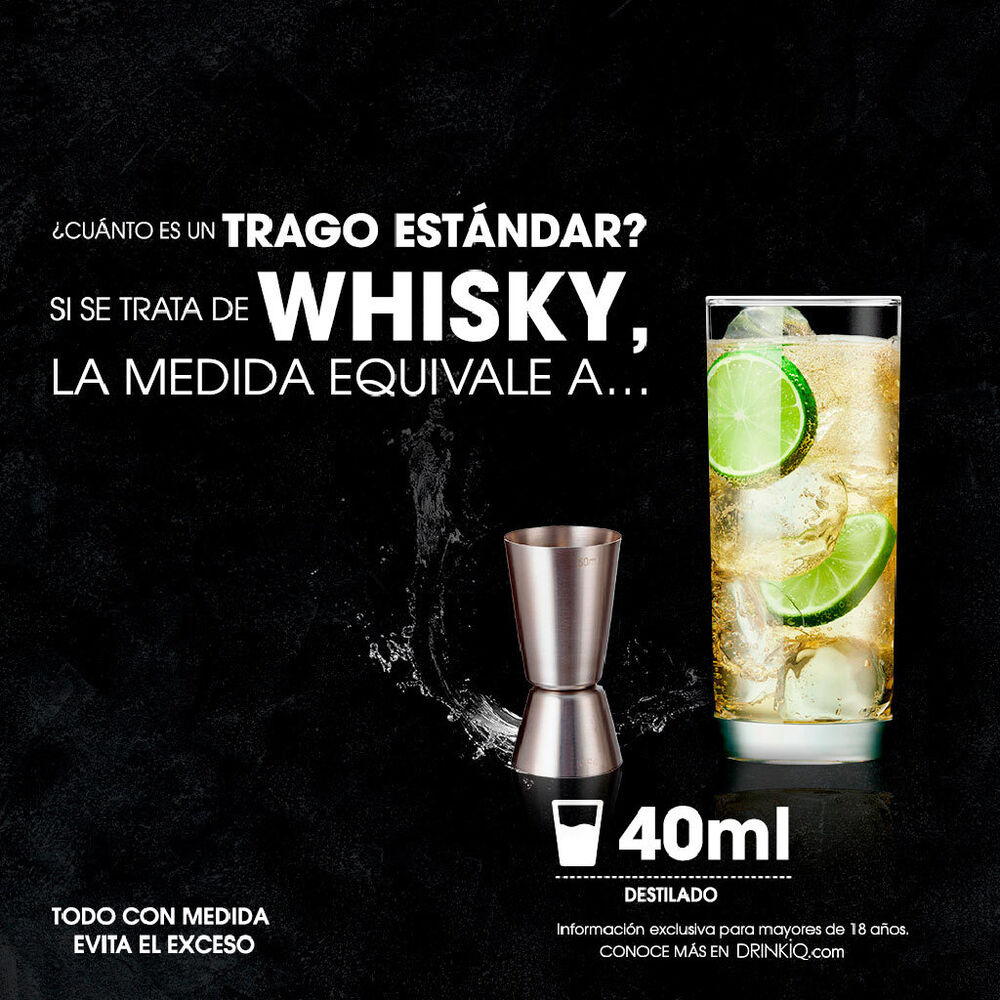 Whisky Johnnie Walker 18 Blend Scotch  750 ml image number 3