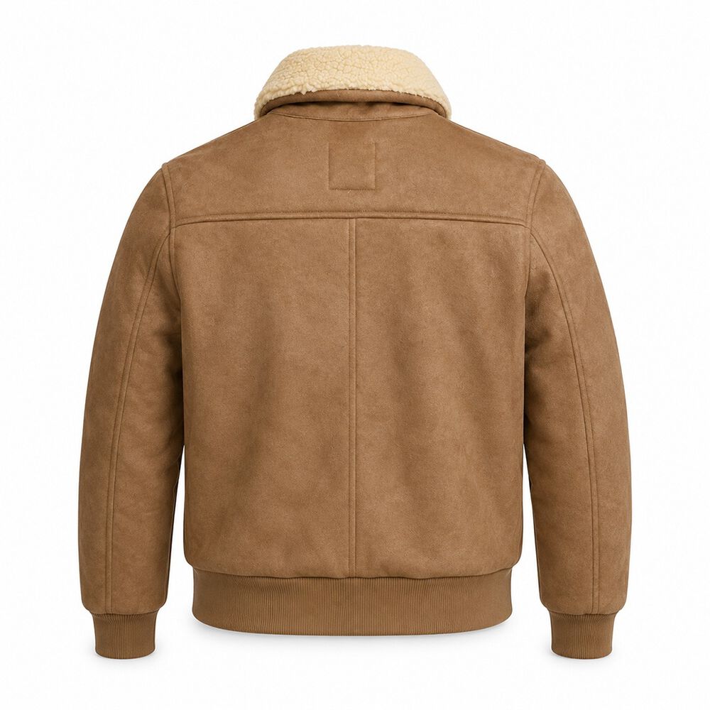 Chamarra de Borrega Dama Beige talla CH American College image number 1