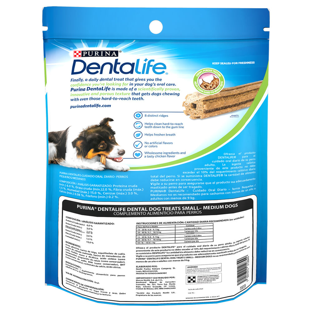 Snack Dental para Perro Dentalife 25 Piezas image number 2