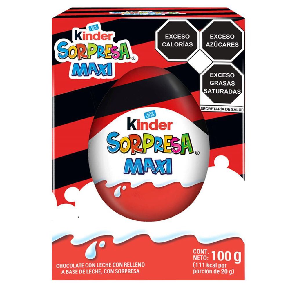 Chocolate Kinder Sorpresa Maxi 100 g image number 2