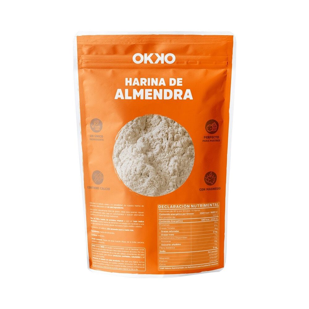 Harina de Almendra OKKO 420 g image number 2