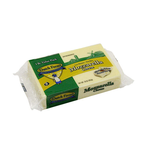 QUESO MOZZARELLA BARRA DUTCH FARMS 453 G