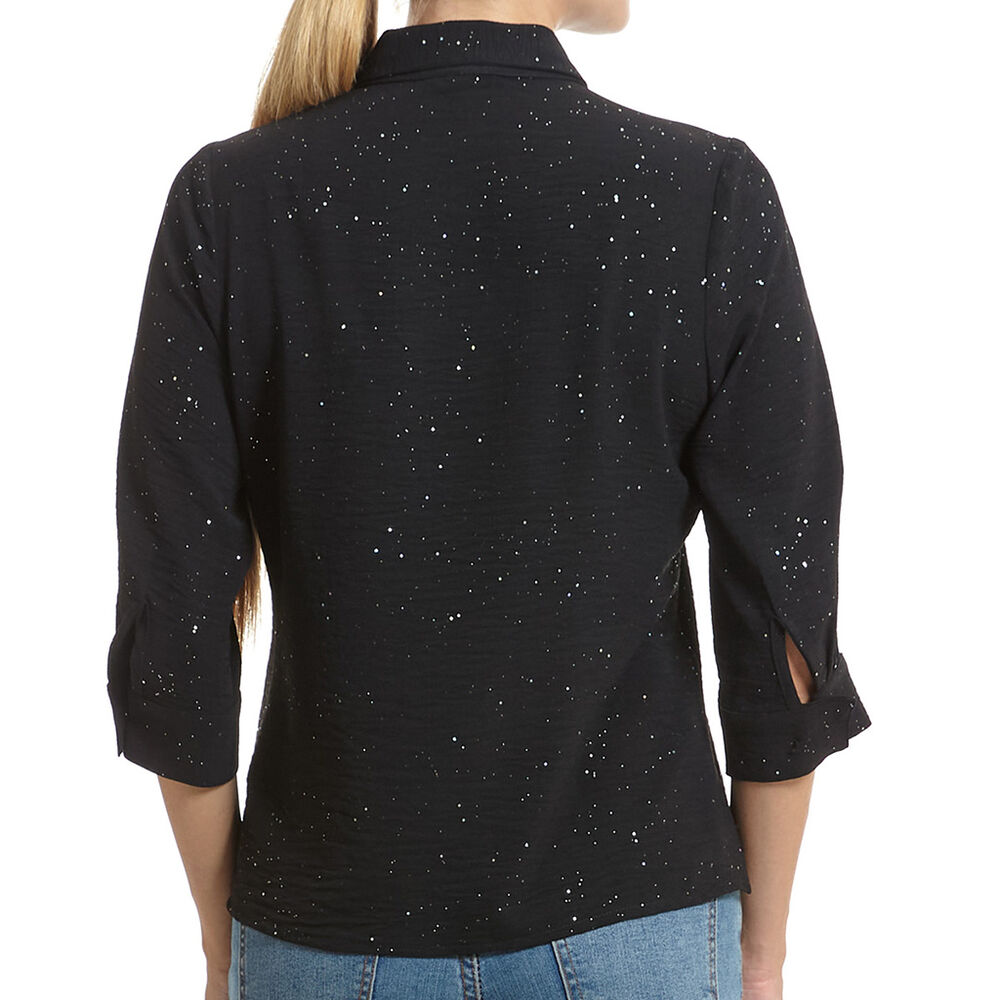 Blusa Manga 3/4 Negro Talla M Ann Miller image number 1