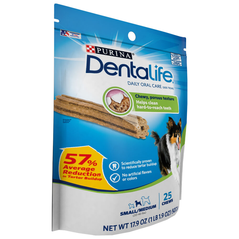 Snack Dental para Perro Dentalife 25 Piezas image number 1