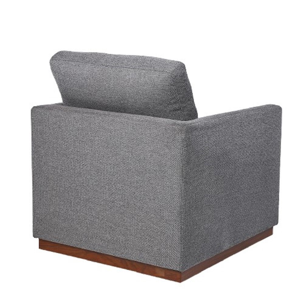 Sill&oacute;n de Acento Giratorio Gris Member's Choice image number 2