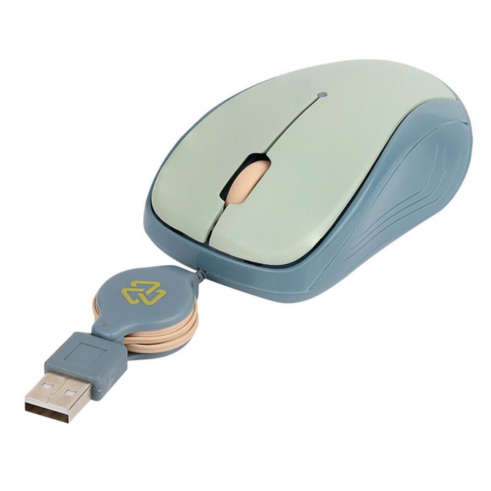 Mouse Al&aacute;mbrico Viva Retr&aacute;ctil Gris image number 3