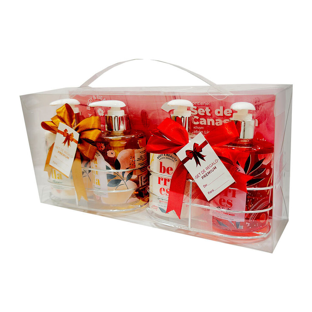 Set Canastilla Crema + Jab&oacute;n Corporal Body & Beauty image number 2