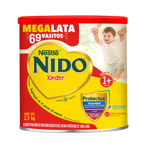 Leche en Polvo Nido Kinder  2.5 Kg