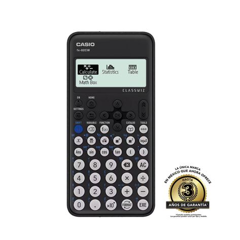 Calculadora Cient&iacute;fica Casio FX-82CW-W-MT