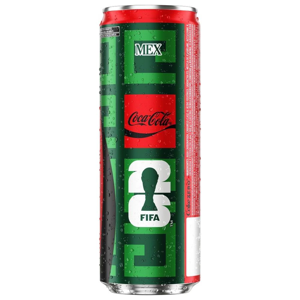 Refresco Coca Cola Zero en Lata 355 ml image number 1