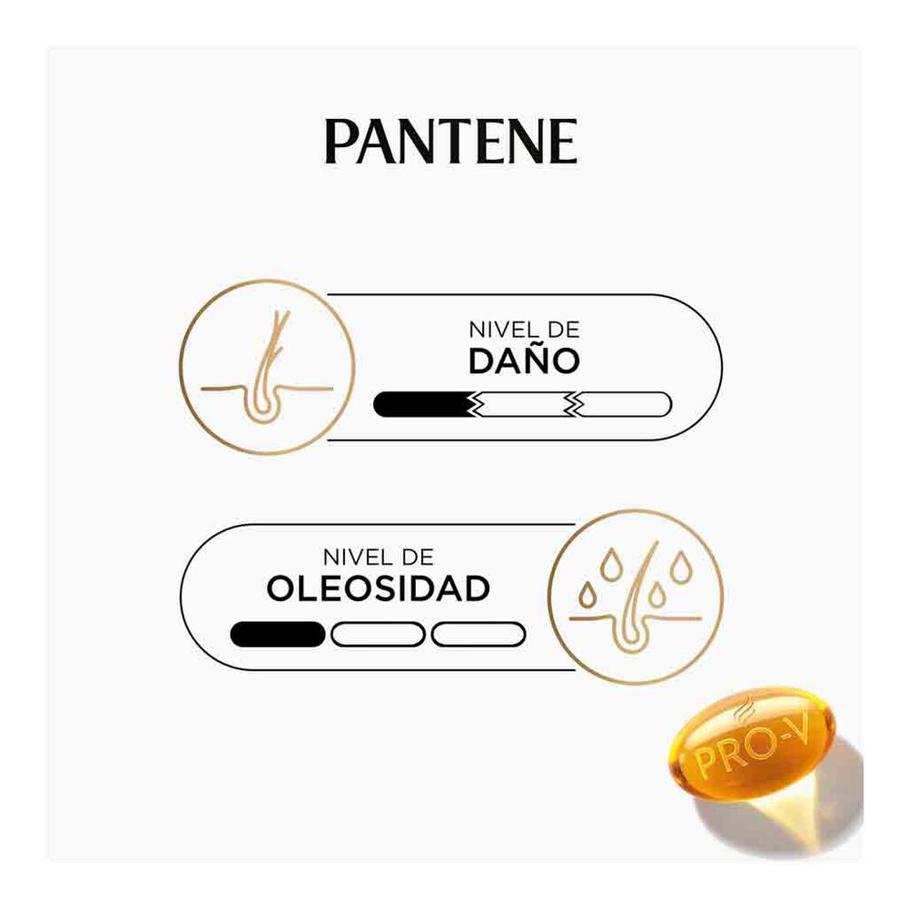 Shampoo 2 En 1 Cuidado Clasico Pantene 1 L image number 3