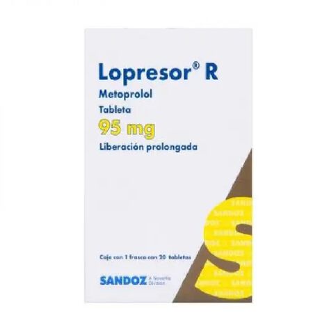 Lopresor 95mg 20 Tab