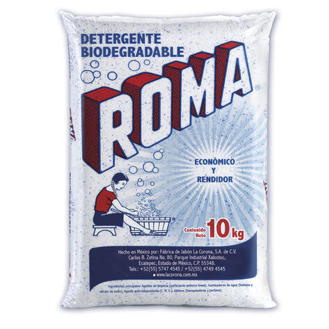 Detergente en en Polvo Roma Biodegradable 10 kg